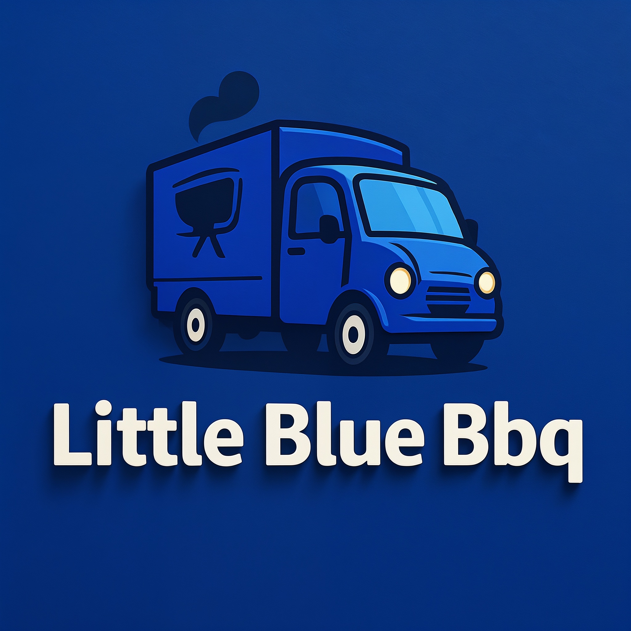 Little Blue BBQ Logo